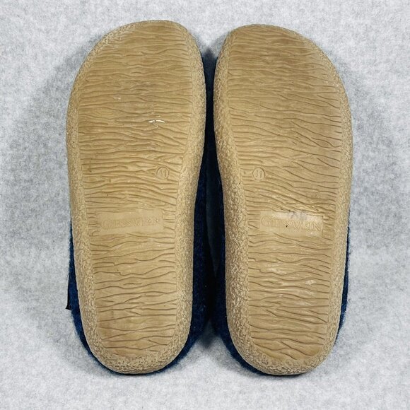 Giesswein Virgin Wool Vent Bluescuff Slippers EU 41 Womens 10 Mens 8 - Picture 11 of 16
